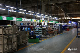 链塑网参观团走进宁波奥克斯工厂